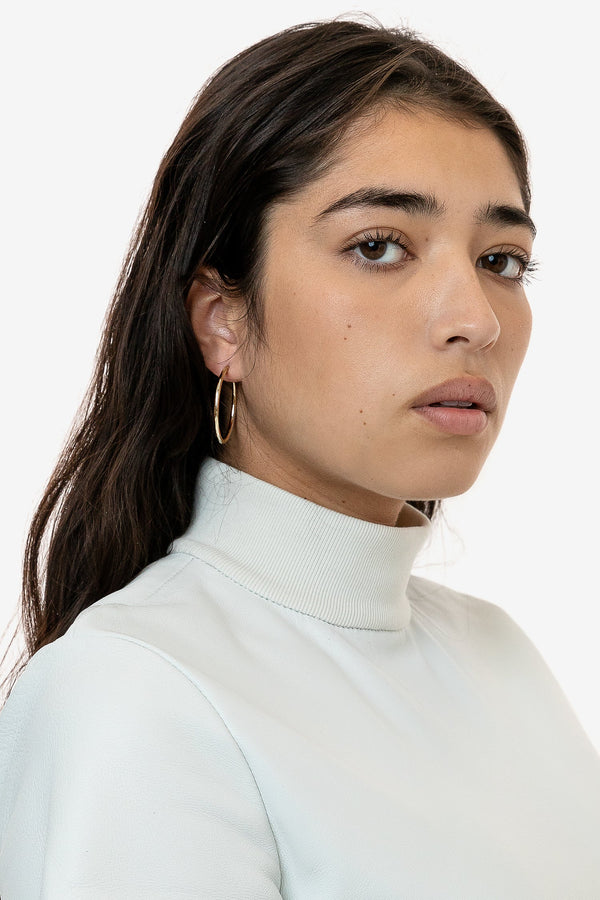 Los Angeles Apparel Timeless Small Hoop Earrings