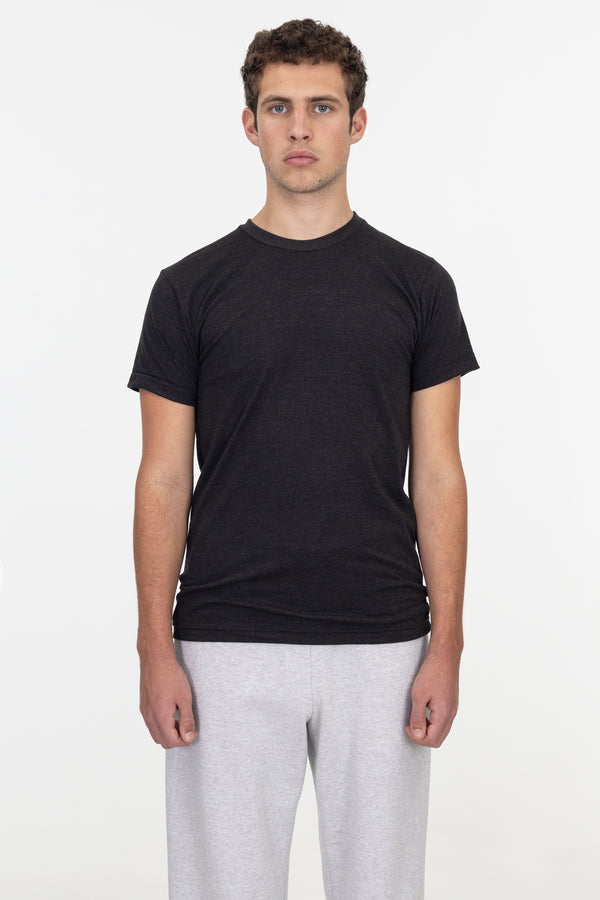 los angeles apparel Tri-Blend Crew Neck T-Shirt
