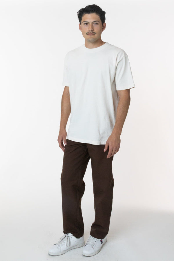 Los Angeles Apparel Twill Work Pants Brown