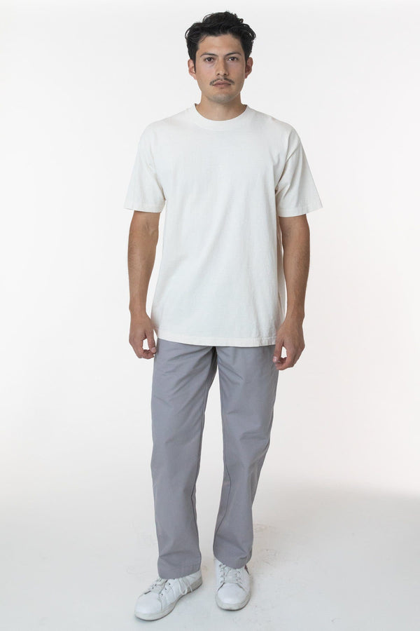 Los Angeles Apparel Twill Work Pants Silver