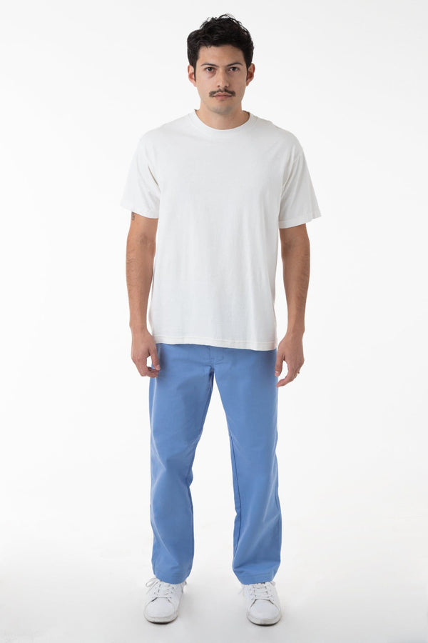 Los Angeles Apparel Twill Work Pants Sky Blue