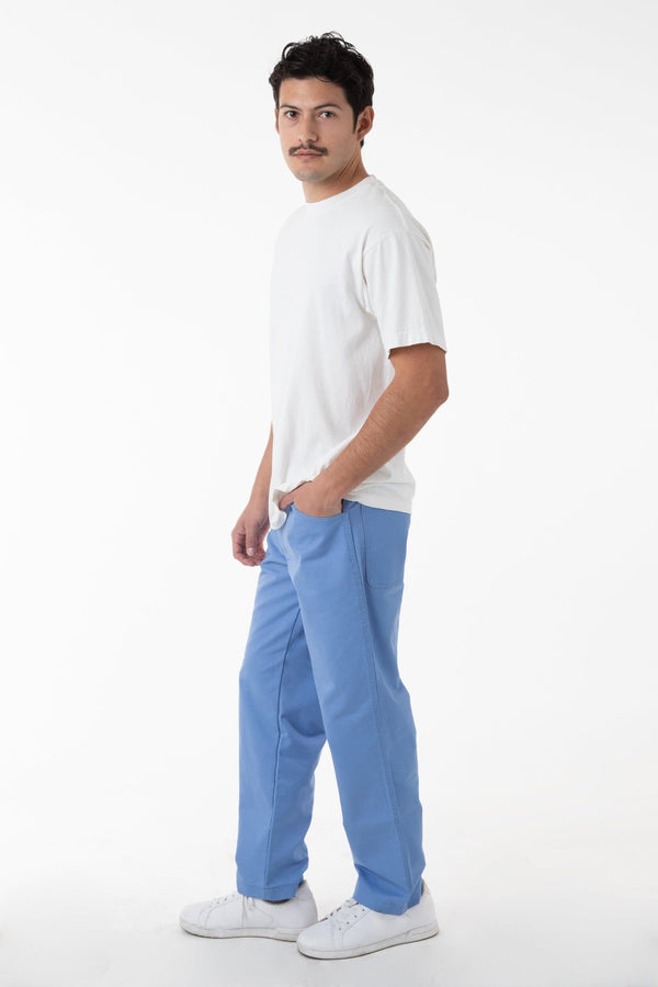 Los Angeles Apparel Twill Work Pants Sky Blue