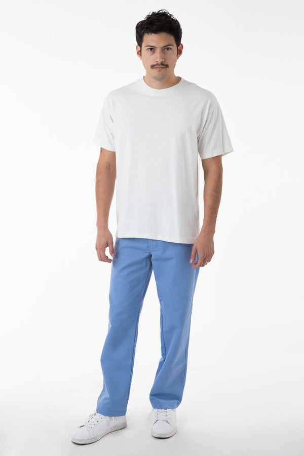 los angeles apparel Twill Work Pants Sky Blue