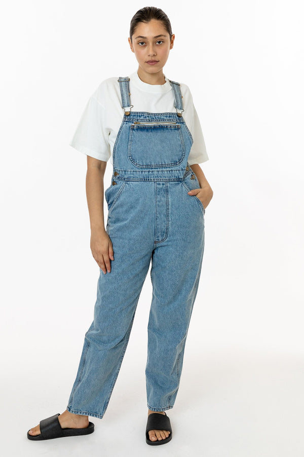 Los Angeles Apparel Unisex 14 Oz. Denim Overall