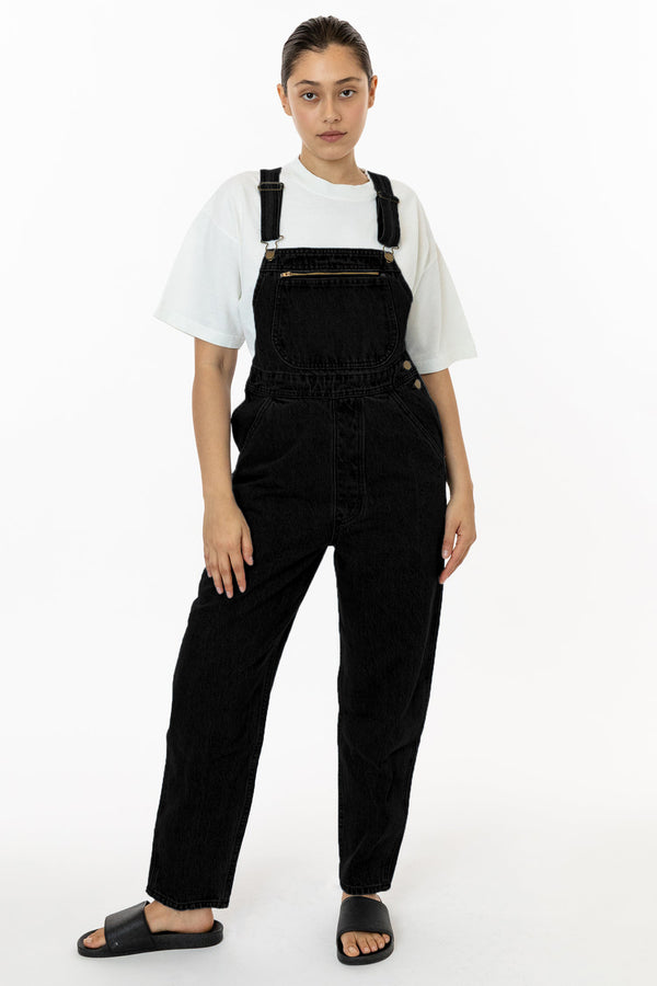 los angeles apparel Unisex 14 oz. Denim Overall