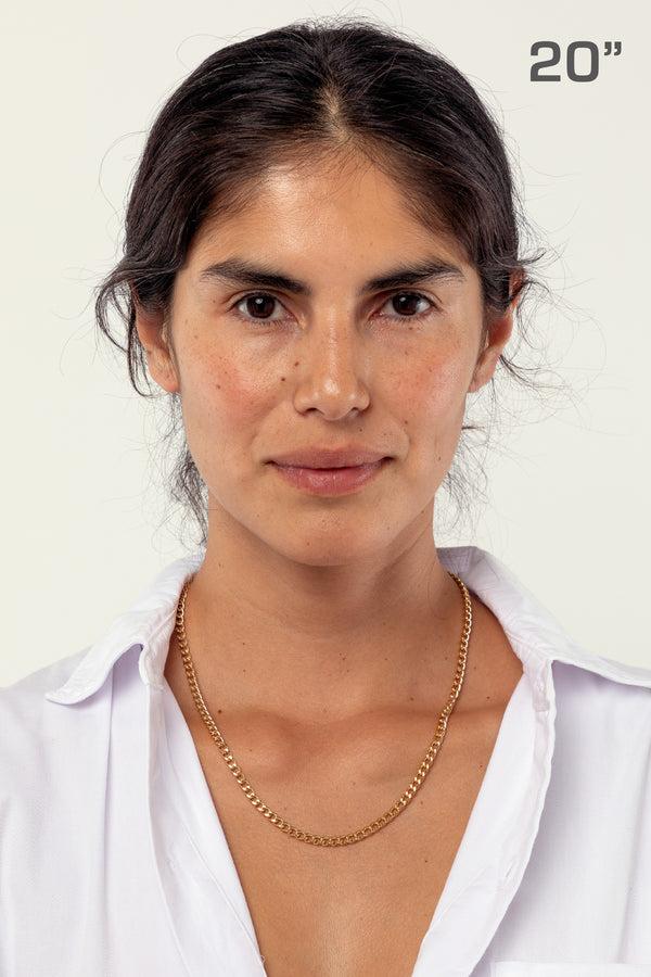 los angeles apparel Unisex 4.5mm Curb Chain