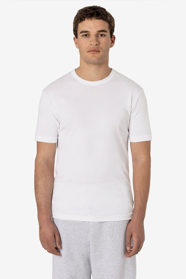 Los Angeles Apparel Unisex Baby Rib Fitted T-Shirt