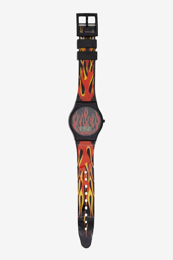los angeles apparel Unisex Flames Watch