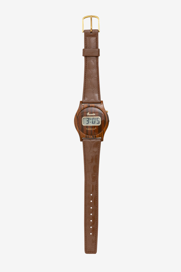 los angeles apparel Unisex Wood Watch