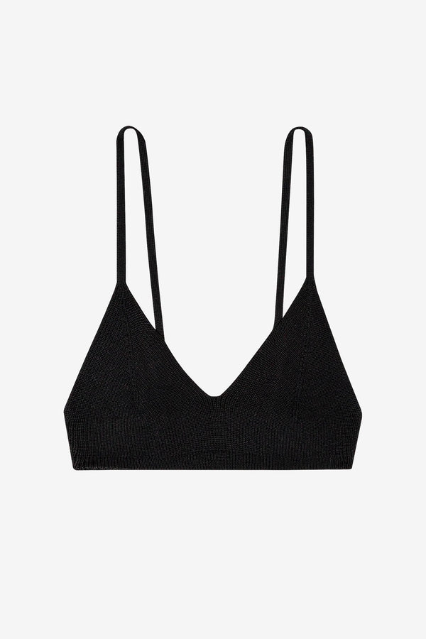 los angeles apparel Viscose Nylon Bra Top