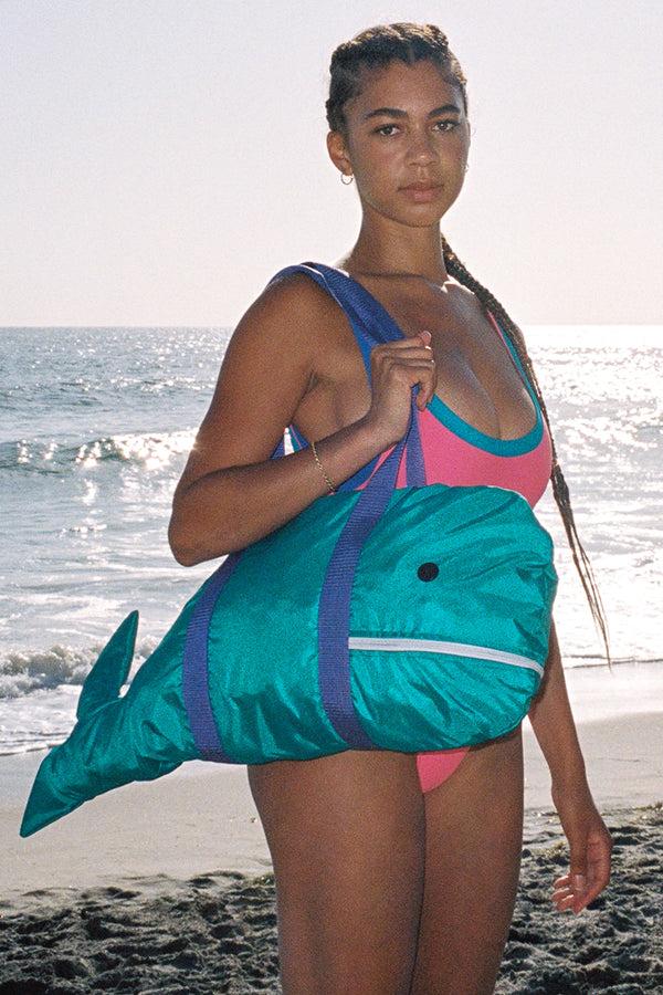 Los Angeles Apparel Whale Nylon Bag