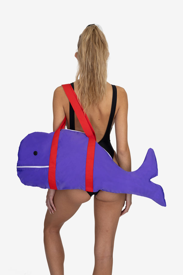 los angeles apparel Whale Nylon Bag
