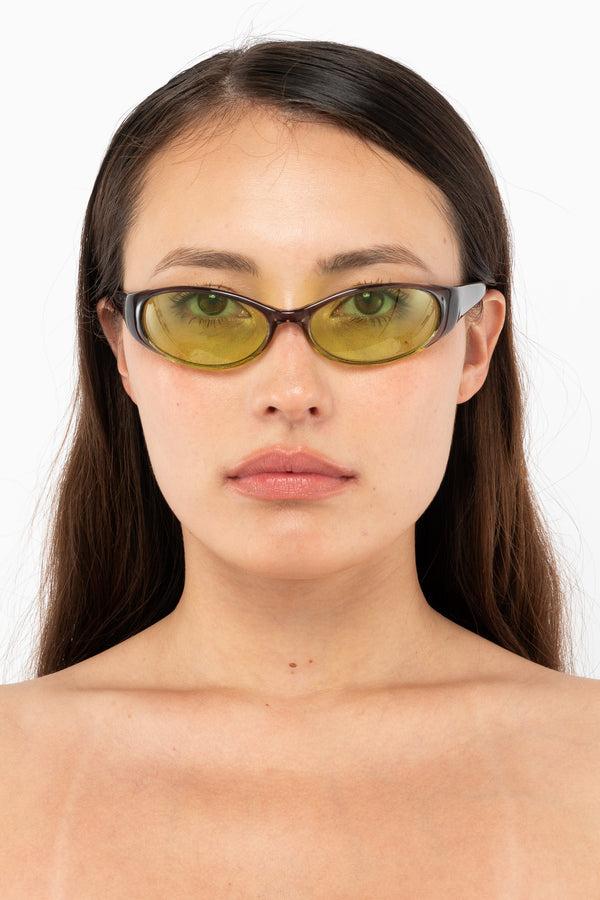 Los Angeles Apparel Women's Pop Curve Sunglasses