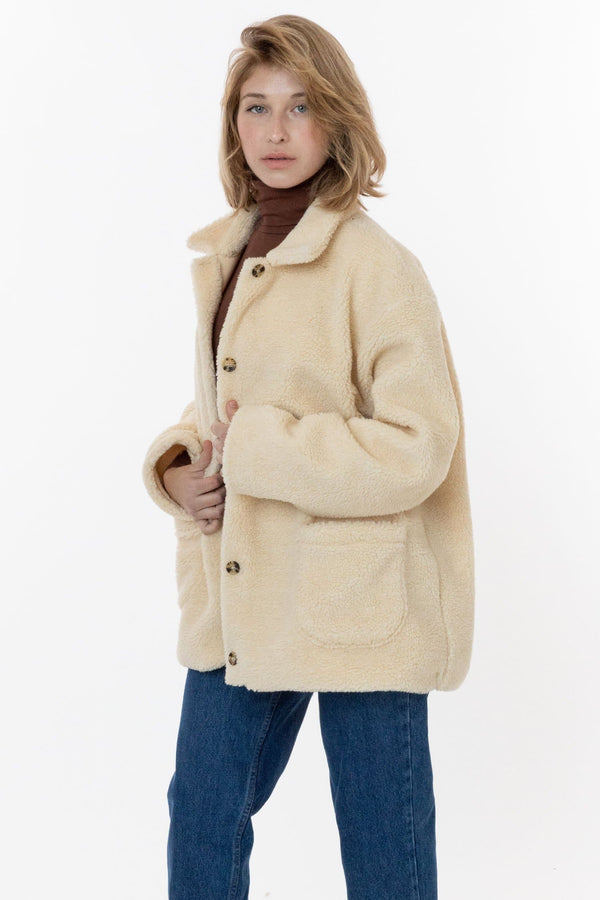 Los Angeles Apparel Women's Sherpa Coat