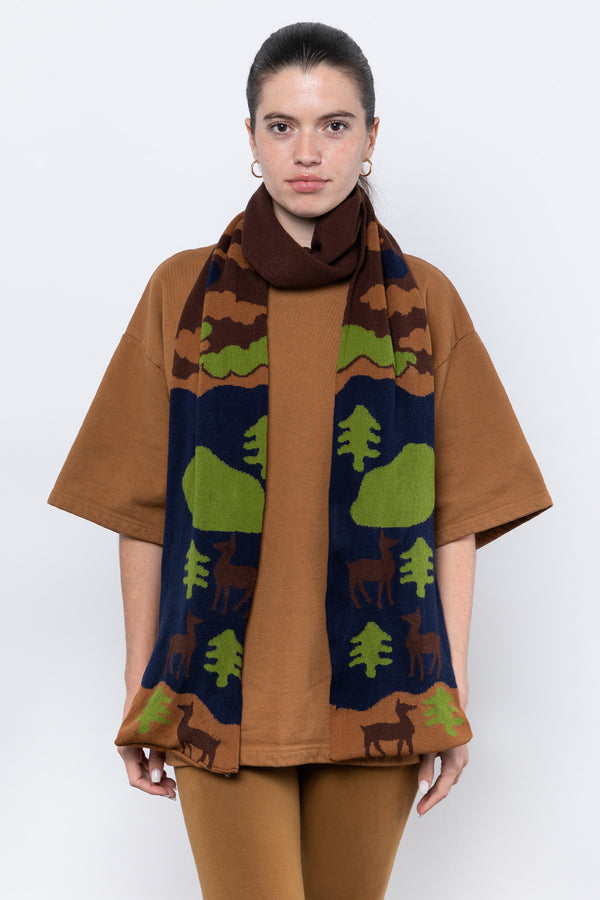 Los Angeles Apparel Woodland Creature Scarf