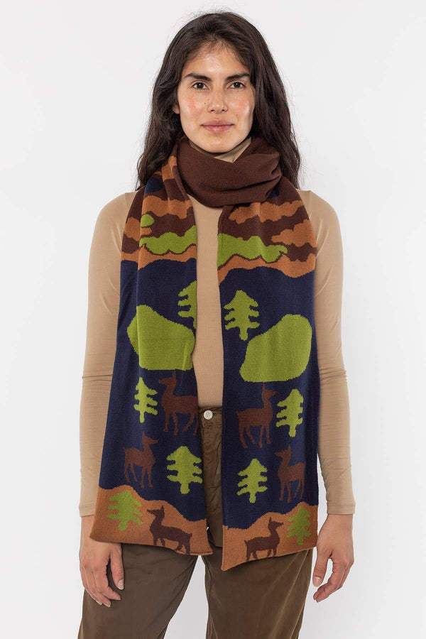 Los Angeles Apparel Woodland Creature Scarf