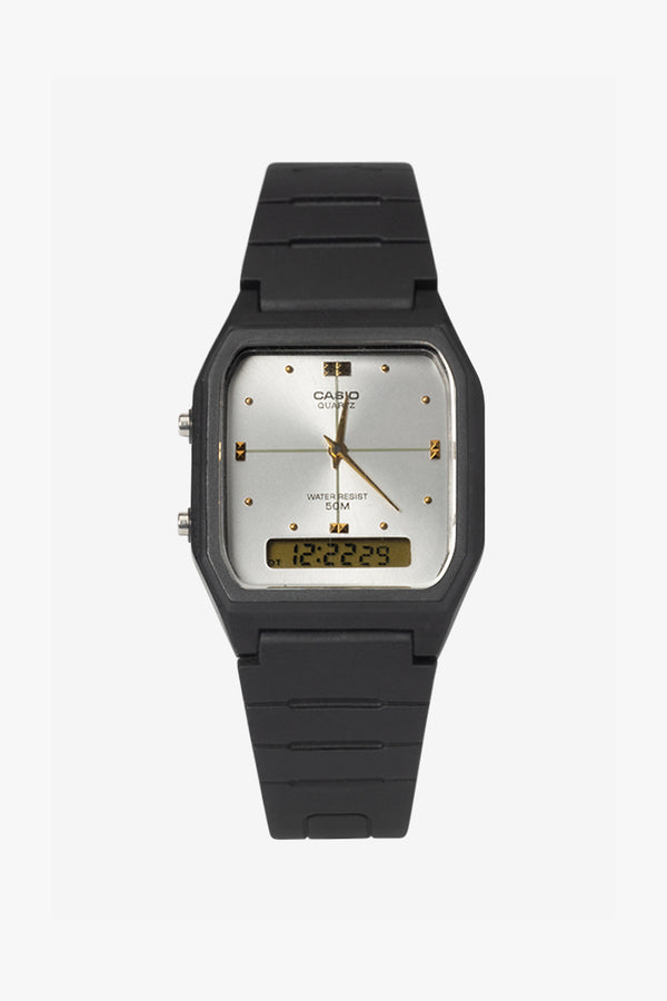 Los Angeles Apparel Men's Casio Ana-Digi Dual Time Watch