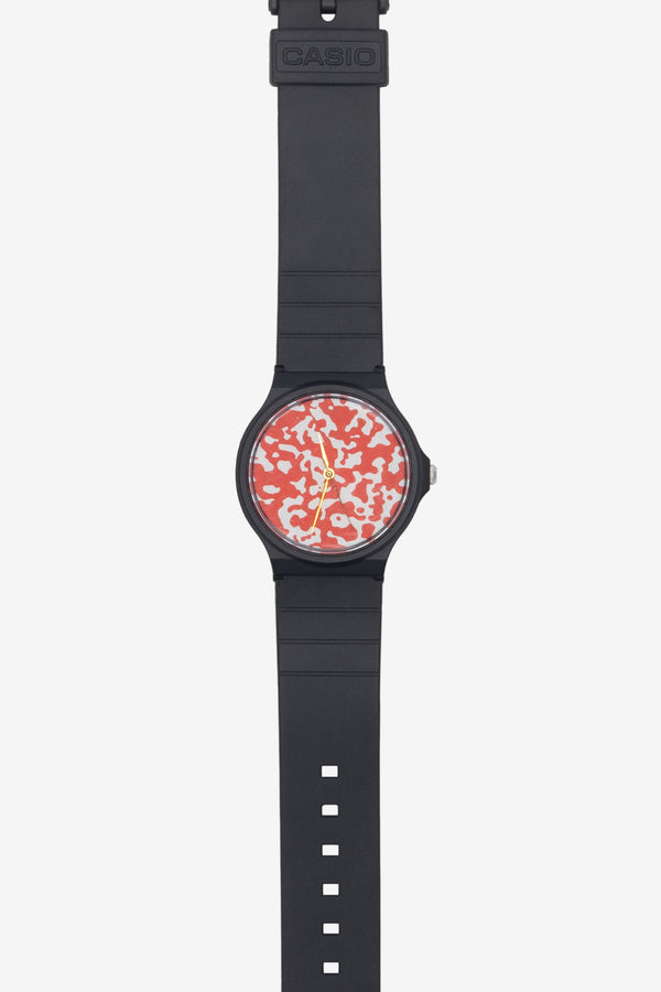 los angeles apparel Men's Casio Classic Composition Print Watch