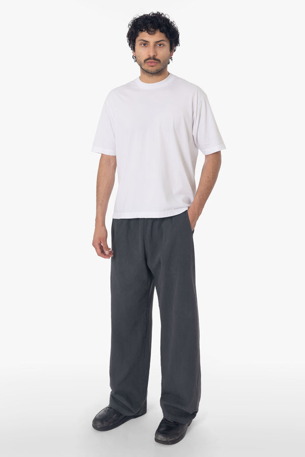 Los Angeles Apparel Men's Heavy Jersey Wide Garment Dyed Casual Pant