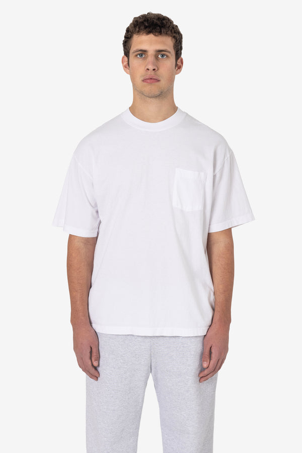 Los Angeles Apparel Short Sleeve Garment Dye Pocket T-Shirt