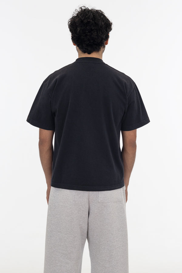 Los Angeles Apparel Short Sleeve Wide Garment Dye T-Shirt