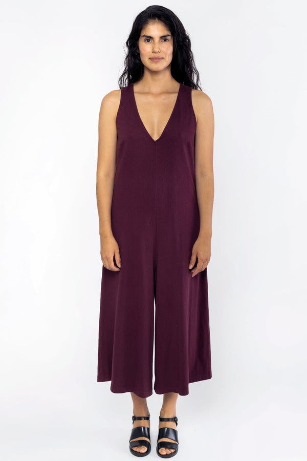 Los Angeles Apparel Sleeveless Heavy Jersey Jumpsuit