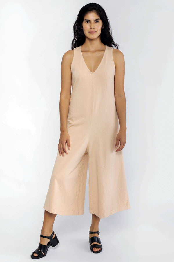 Los Angeles Apparel Sleeveless Heavy Jersey Jumpsuit