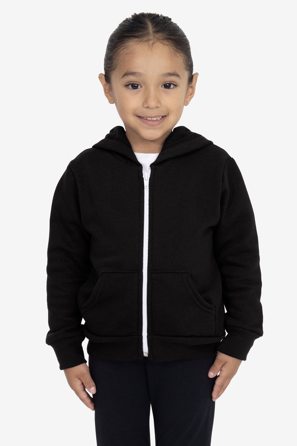 los angeles apparel Toddler Flex Fleece Zip Up Hoodie