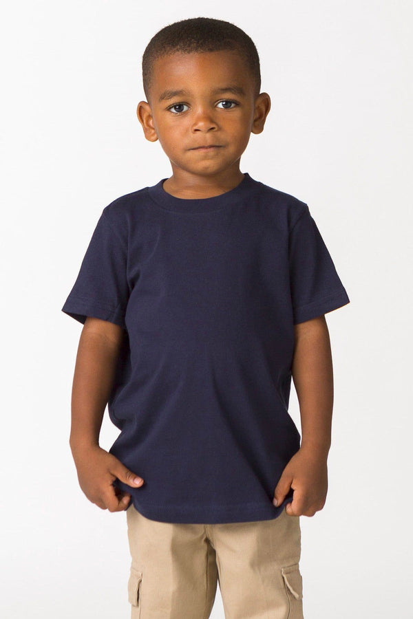 Los Angeles Apparel Toddler Short Sleeve Fine Jersey Tee