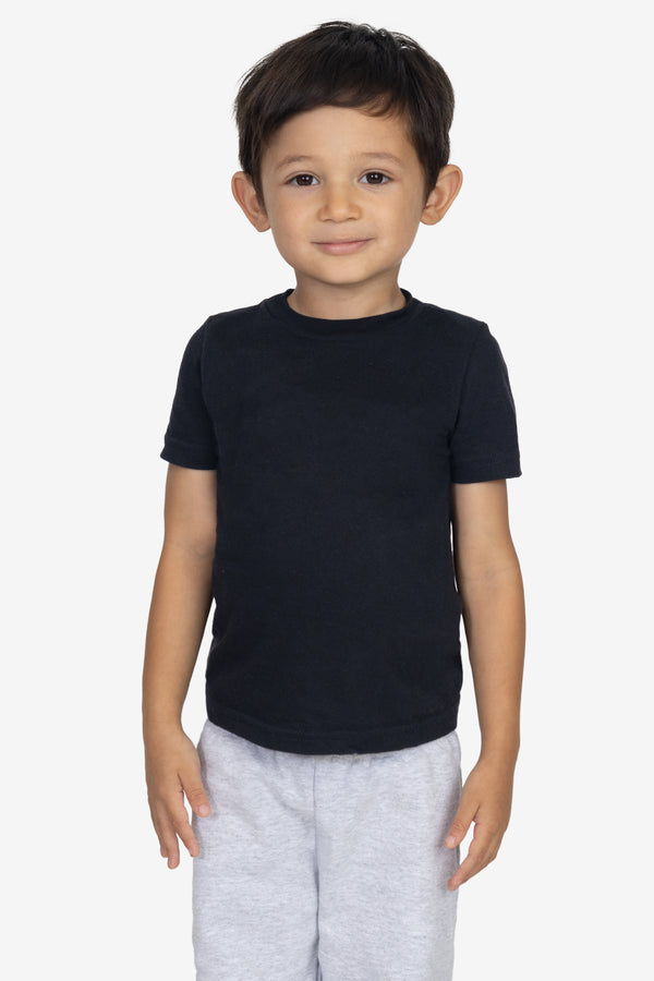 los angeles apparel Toddler Short Sleeve Fine Jersey Tee