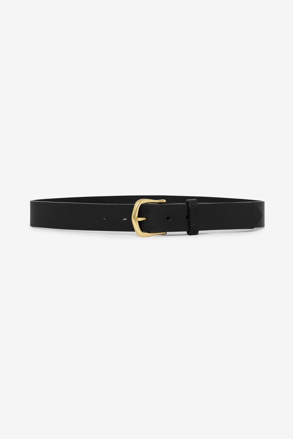 Los Angeles Apparel Unisex Arrow Buckle Leather Belt
