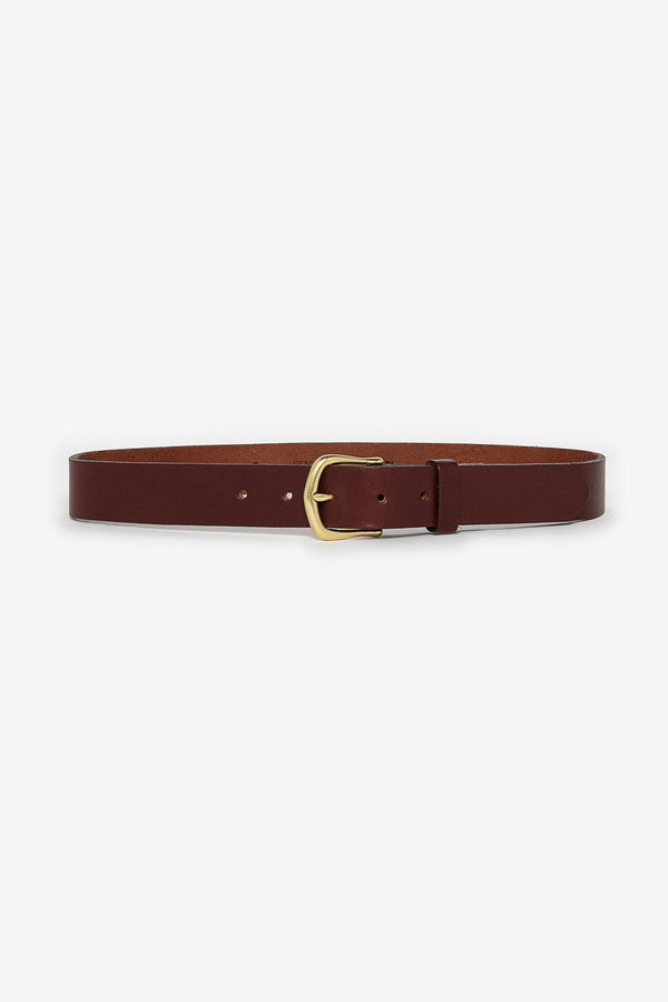 Los Angeles Apparel Unisex Arrow Buckle Leather Belt