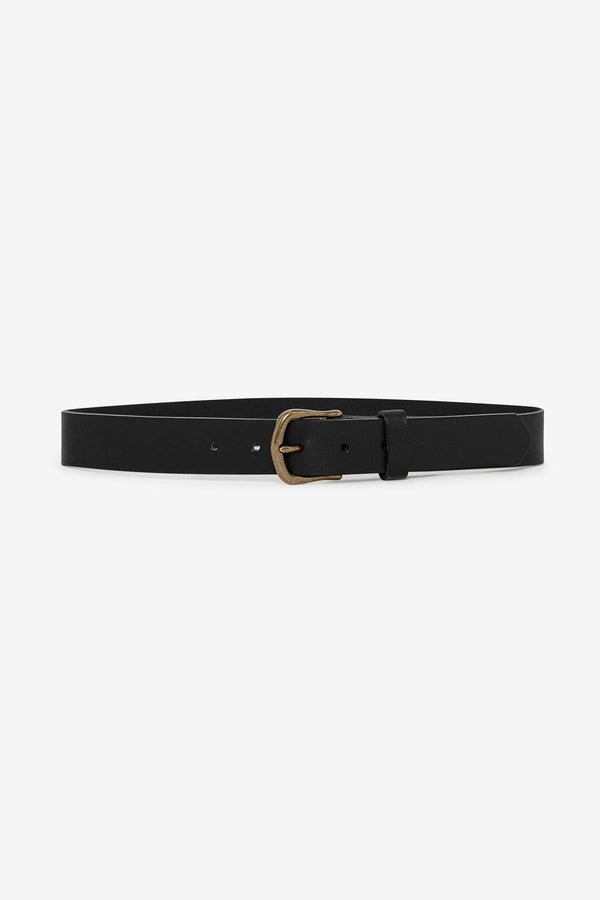 los angeles apparel Unisex Arrow Buckle Leather Belt