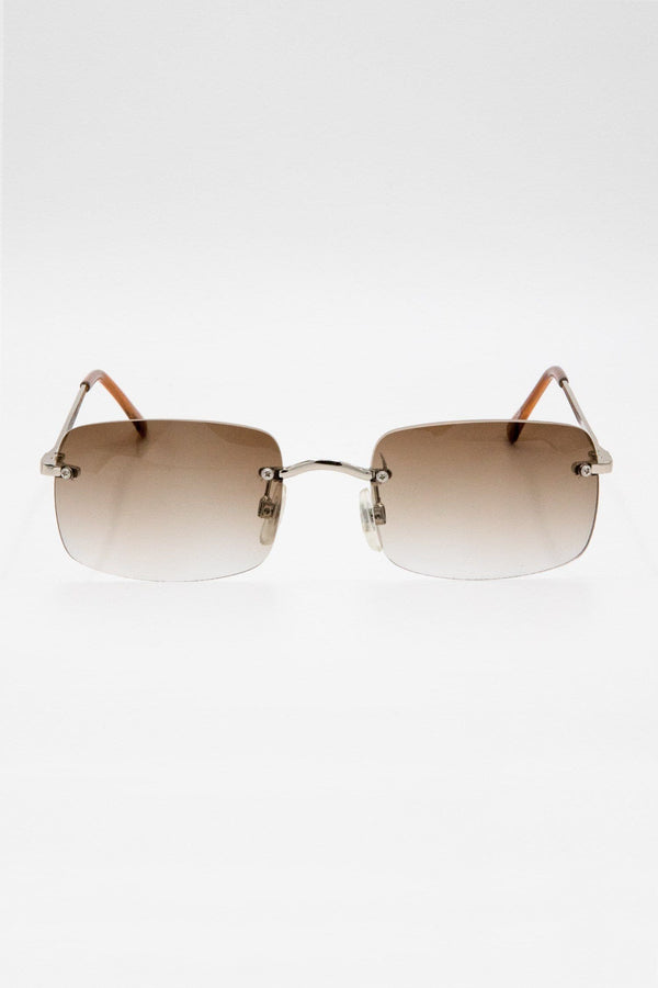 los angeles apparel Valerie Square Ombre Sunglasses