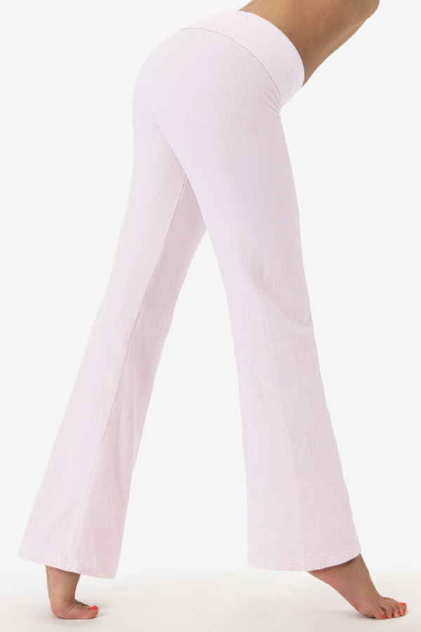 Los Angeles Apparel Velour Garment Dye Yoga Legging