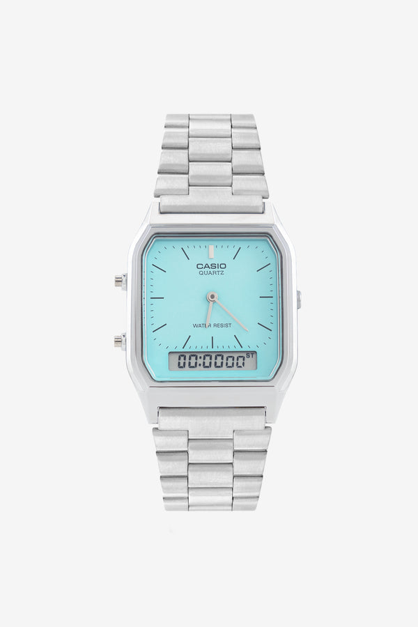 Los Angeles Apparel Vintage Silver Casio Men's Watch