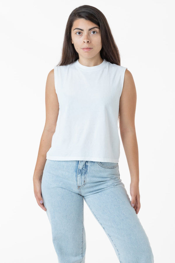 Los Angeles Apparel Women's Garment Dye Muscle Tank