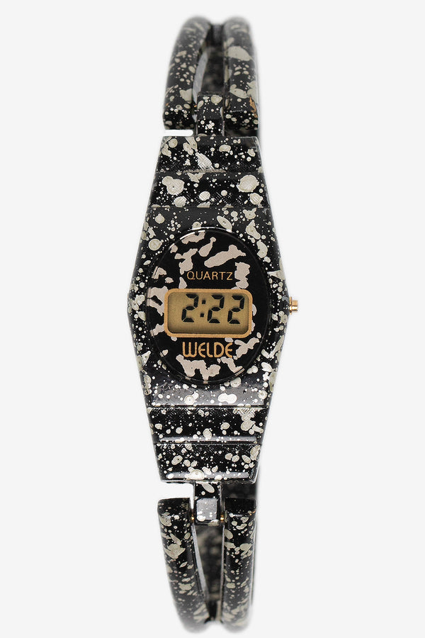 Los Angeles Apparel Women's Splatter Bracelet Watch