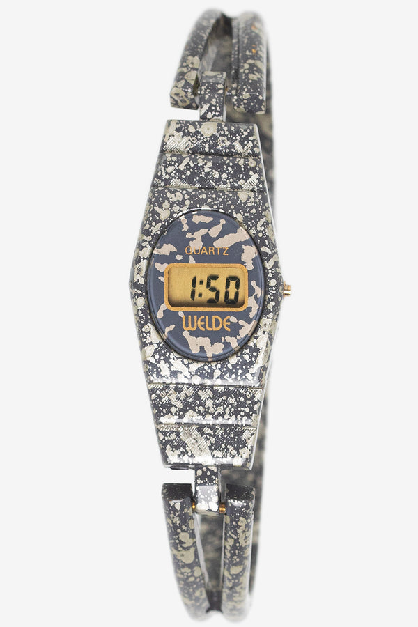 los angeles apparel Women's Splatter Bracelet Watch