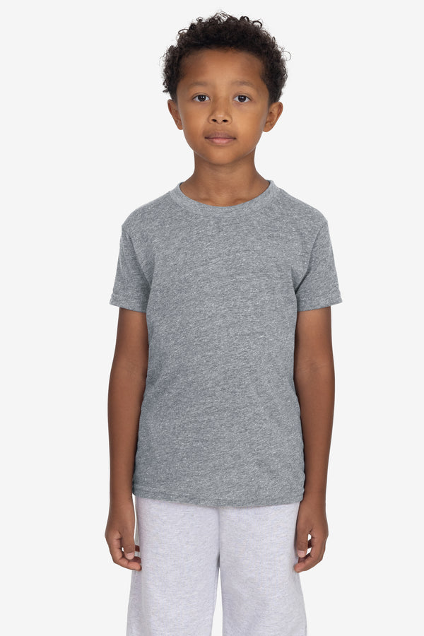 Los Angeles Apparel Youth Short Sleeve Tri-Blend Tee