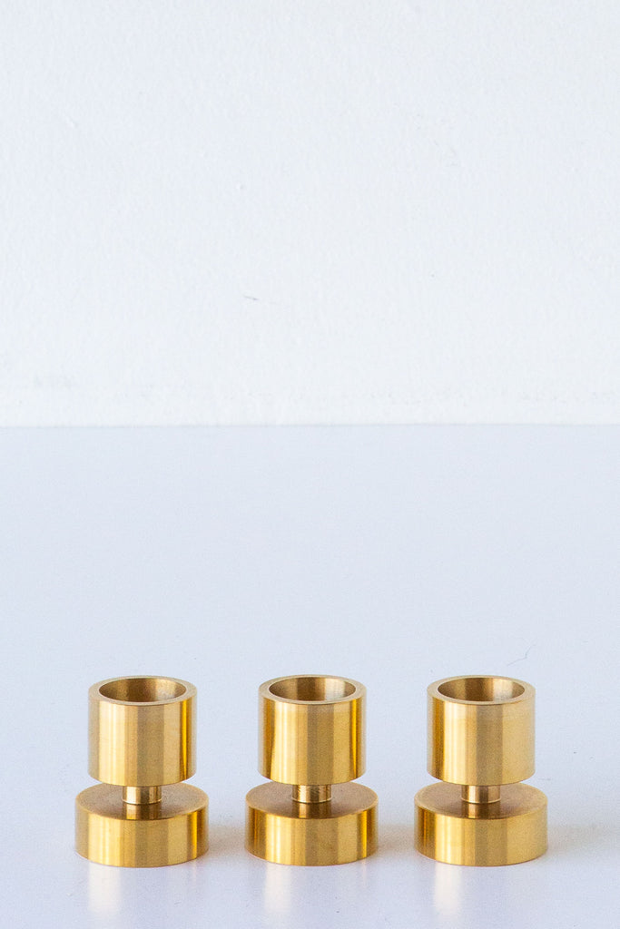54 Celsius Brass Taper Candle Holder