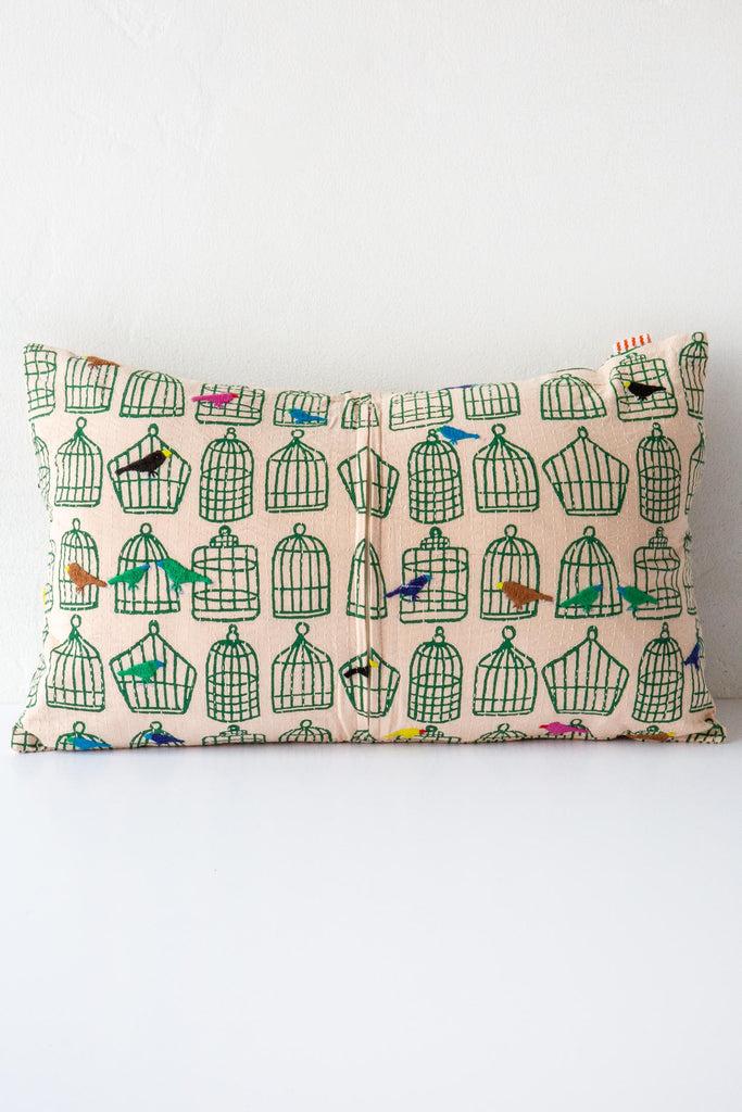 A World Of Craft Birdcage Stripe Cushion