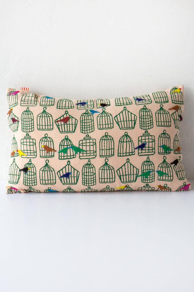 A World of Craft Birdcage Stripe Cushion