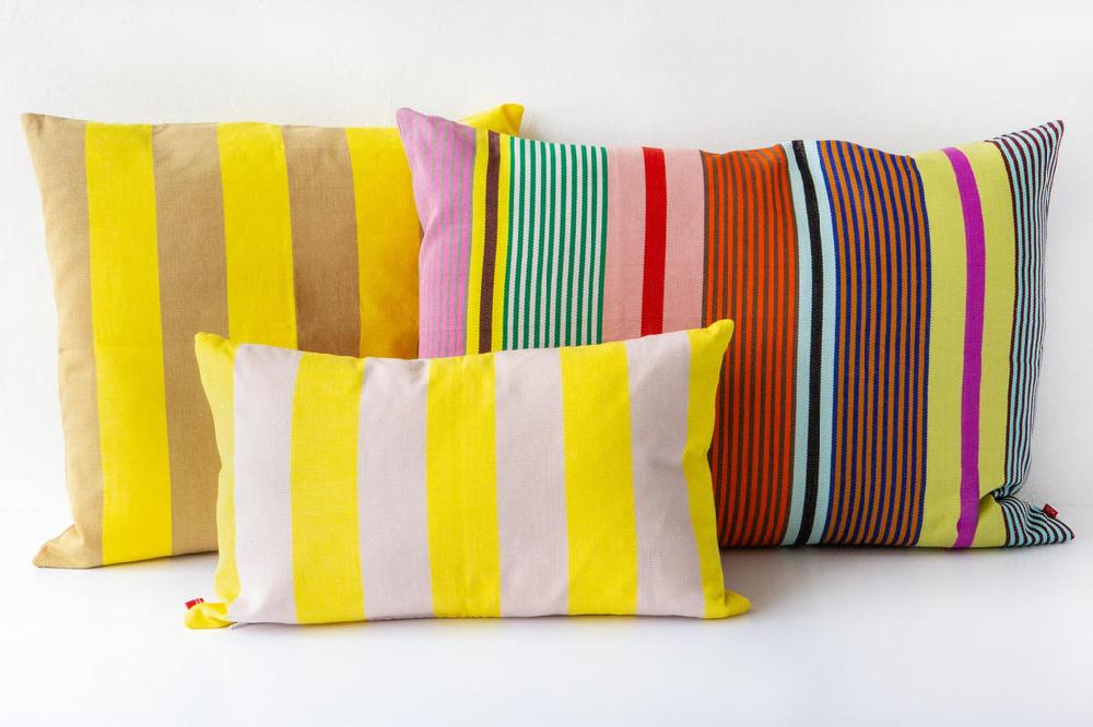 A World Of Craft Fran Stripe Cushion
