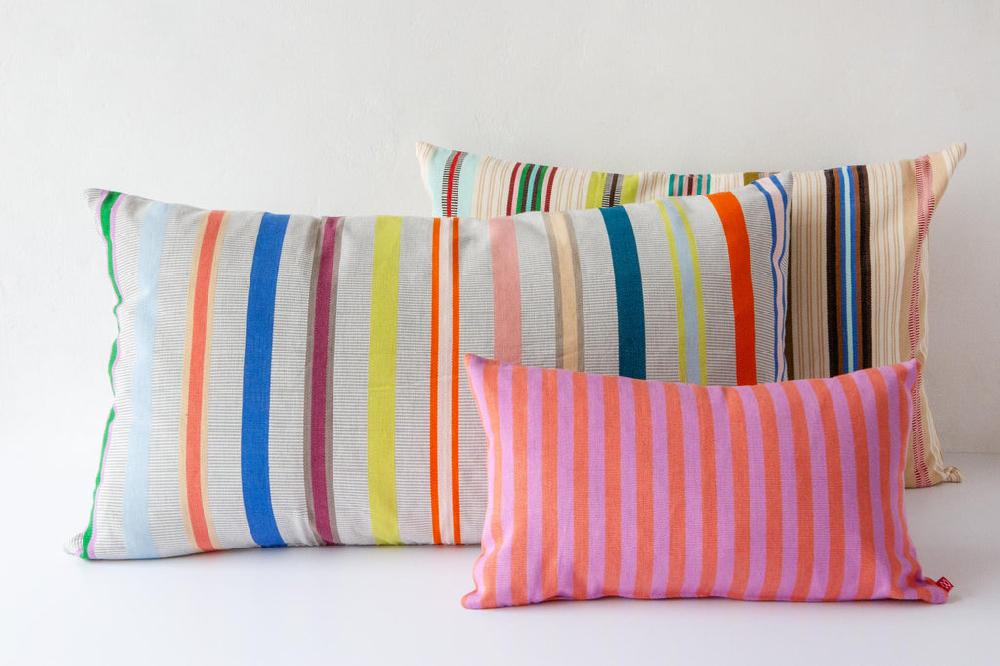 A World Of Craft Olivia Stripe Cushion