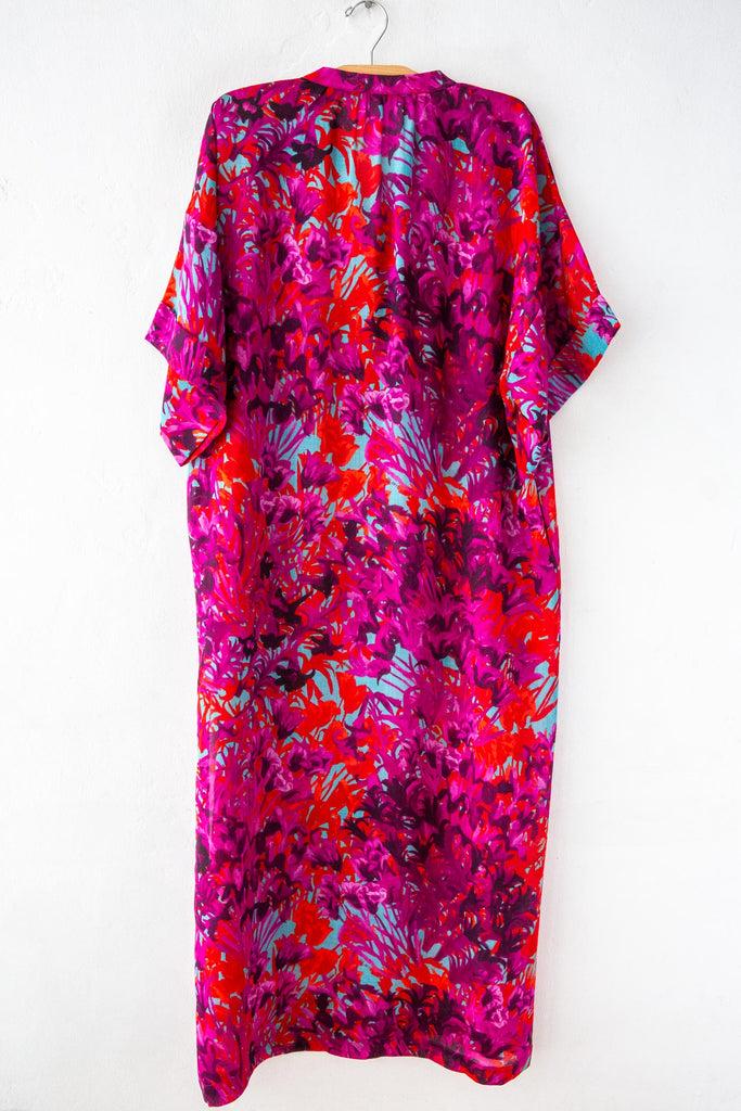 Ailanto Floral Button Caftan
