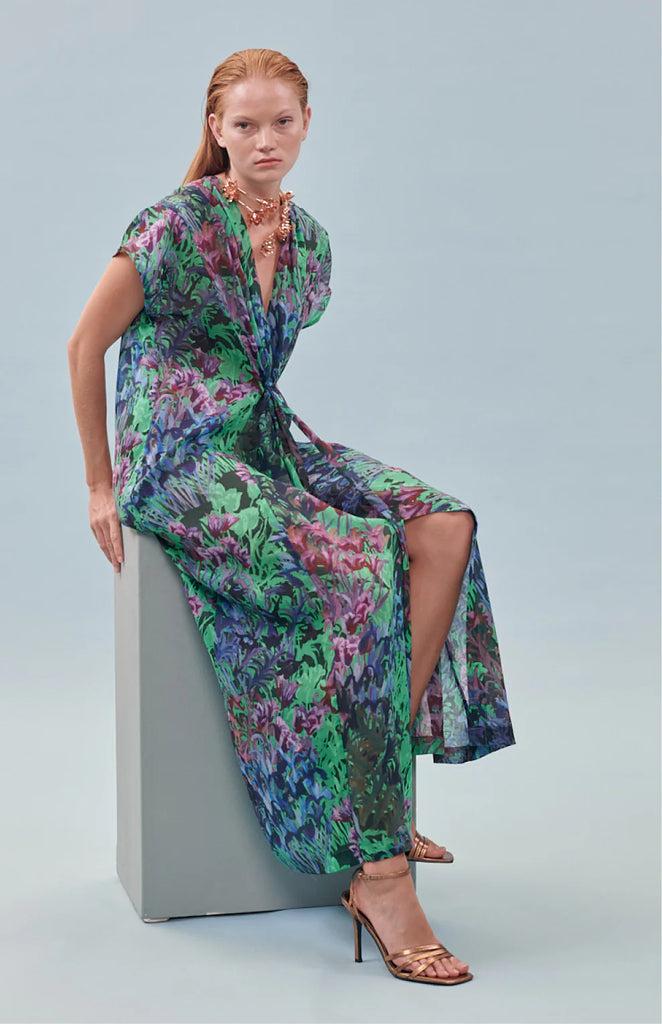 Ailanto Floral Tie Front Dress