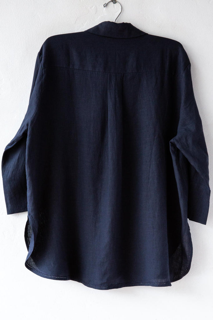 An An Londree Linen Summer Blouse