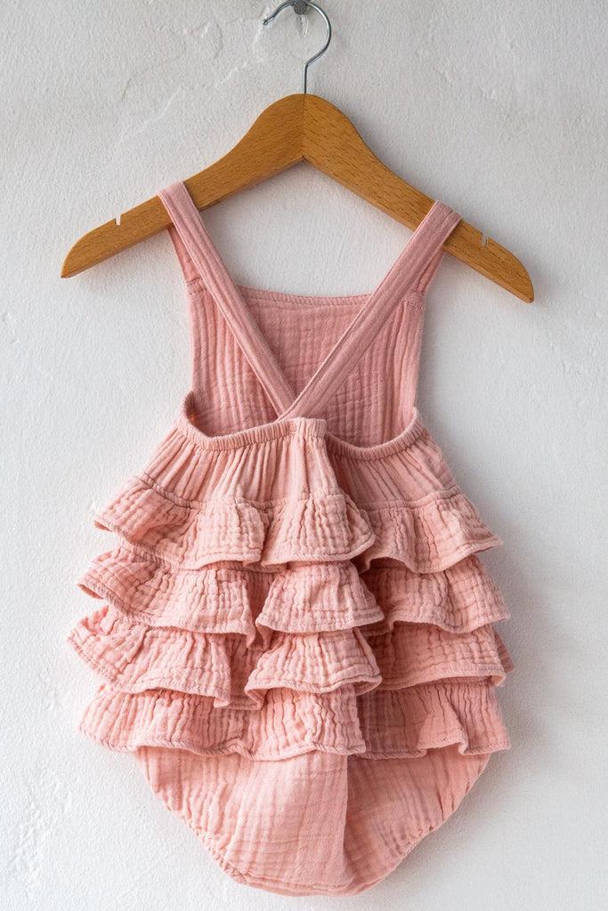 Angel Dear Muslin Ruffle Sunsuit