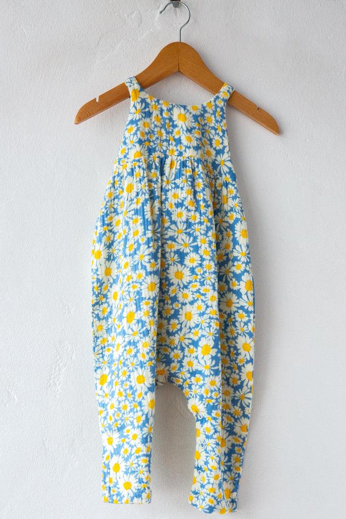 Angel Dear Shasta Daisy Tie Romper